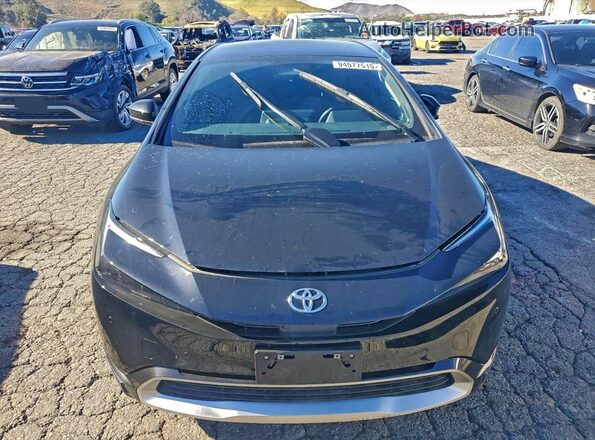 JTDACACUXR3025693 2024 TOYOTA PRIUS Black Vista frontal