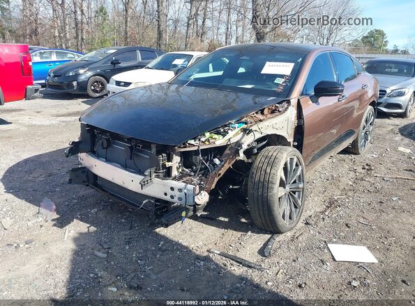 JTDAFAAF5P3003528 2023 TOYOTA CROWN Brown Առջևի ձախ երեք քառորդ տեսարան