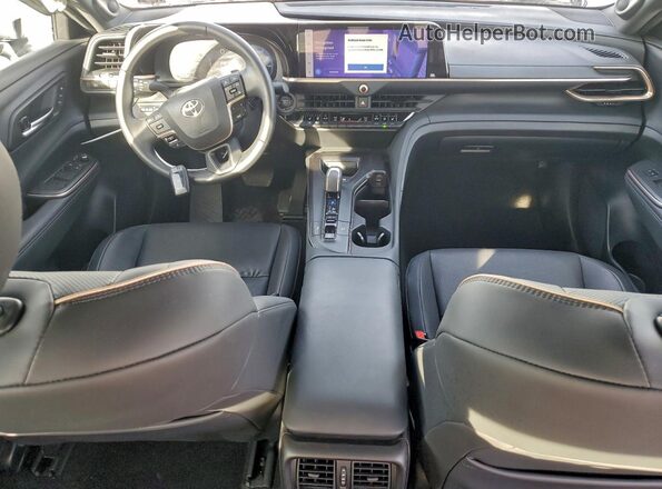 JTDAFAAF5P3004713 2023 TOYOTA CROWN White Dashboard view