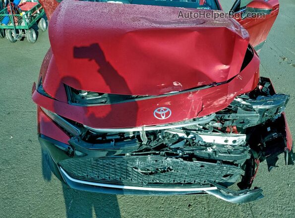 JTDAFAAF6P3003294 2023 TOYOTA CROWN Red უკანა სალონის ხედი