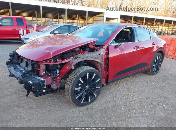 JTDAFAAF8S3012393 2025 TOYOTA CROWN Red Vista tres cuartos delantera izquierda