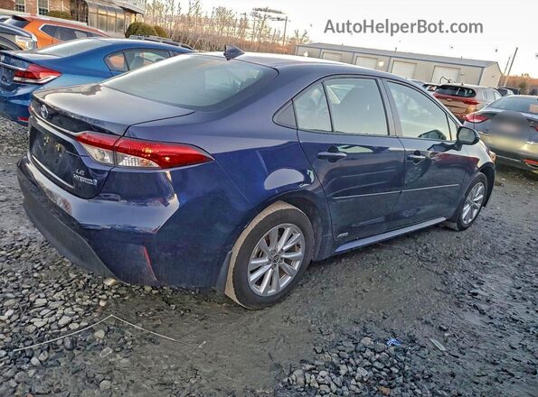 JTDBDMHE1RJ010810 2024 TOYOTA LL Blue Задня права чверть