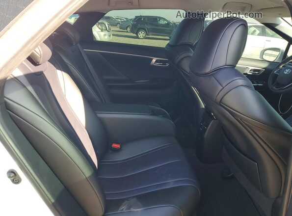 JTDBVRBD0GA000759 2016 TOYOTA MIRAI White Rear seats view