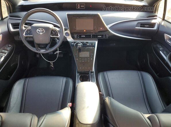 JTDBVRBD0GA000759 2016 TOYOTA MIRAI White Dashboard view