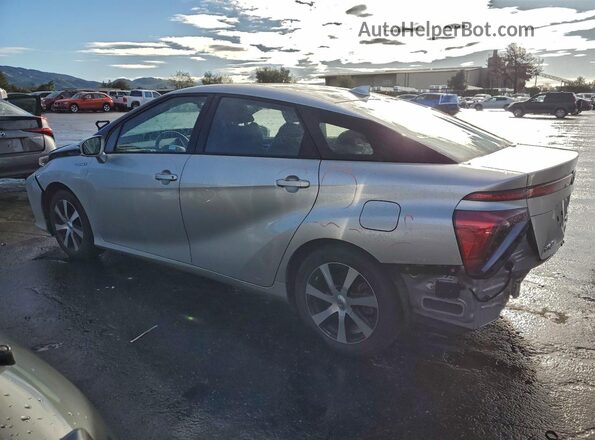 JTDBVRBD1JA005153 2018 TOYOTA MIRAI Silver Հետևի ձախ