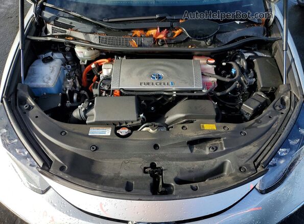 JTDBVRBD1JA005153 2018 TOYOTA MIRAI Silver Սալոնի հետևի տեսք