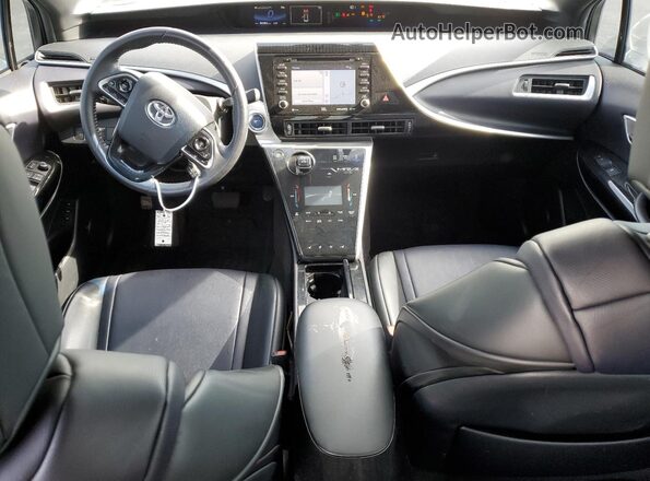 JTDBVRBD2KA006197 2019 TOYOTA MIRAI Белый Вид панели приборов