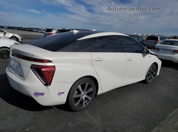 JTDBVRBD2KA006197 2019 TOYOTA MIRAI Белый Задняя правая четверть