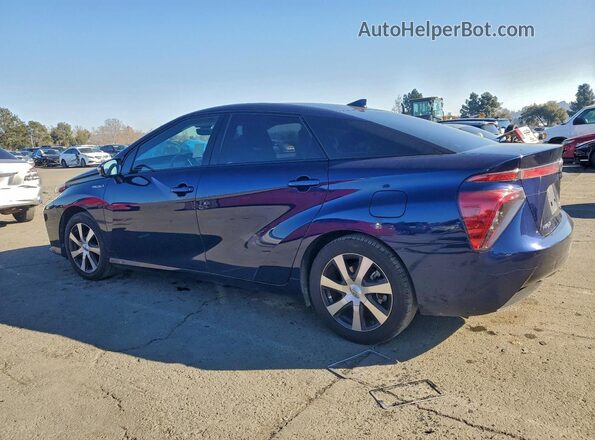 JTDBVRBD3JA005199 2018 TOYOTA MIRAI Синий Задняя левая четверть