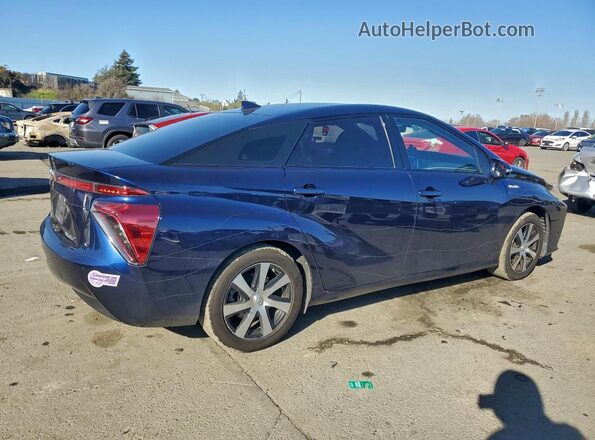JTDBVRBD3JA005199 2018 TOYOTA MIRAI Синий Задняя правая четверть