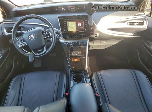 JTDBVRBD3JA005199 2018 TOYOTA MIRAI Синий Вид панели приборов