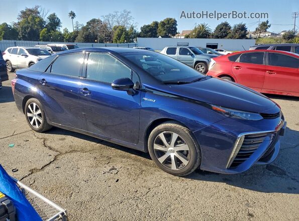 JTDBVRBD3JA005199 2018 TOYOTA MIRAI Синий Передняя правая четверть