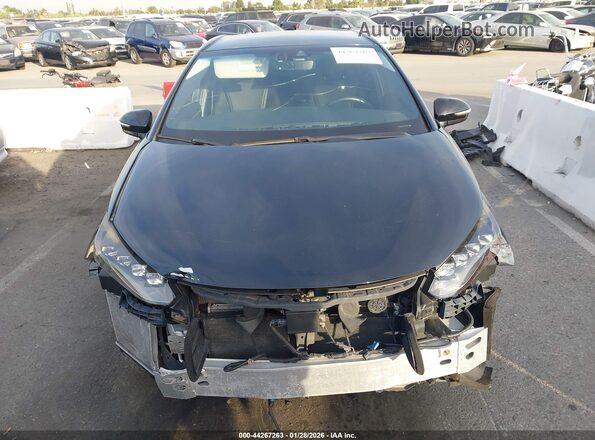 JTDBVRBD4HA002886 2017 TOYOTA MIRAI Black Widok zestawu wskaźników