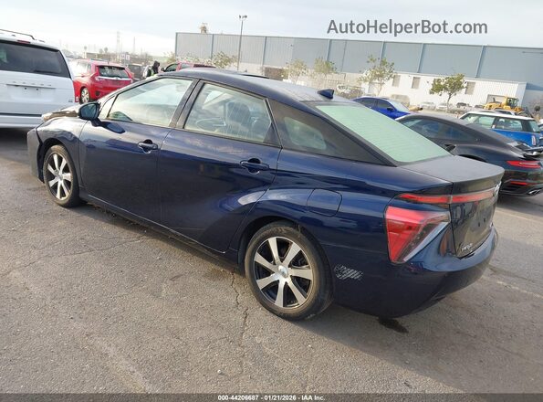 JTDBVRBD8JA004081 2018 TOYOTA MIRAI Blue Հետևի ձախ