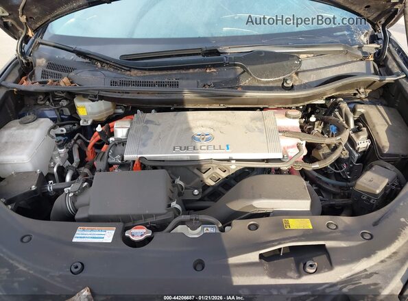 JTDBVRBD8JA004081 2018 TOYOTA MIRAI Blue Հետևի տեսք