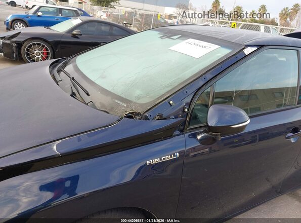 JTDBVRBD8JA004081 2018 TOYOTA MIRAI Blue Դիմացի տեսք