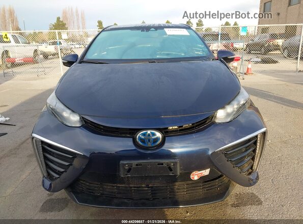 JTDBVRBD8JA004081 2018 TOYOTA MIRAI Blue Սարքավորումների վահանակի տեսք
