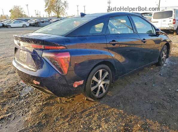JTDBVRBD8JA004792 2018 TOYOTA MIRAI Blue Առջևի աջ