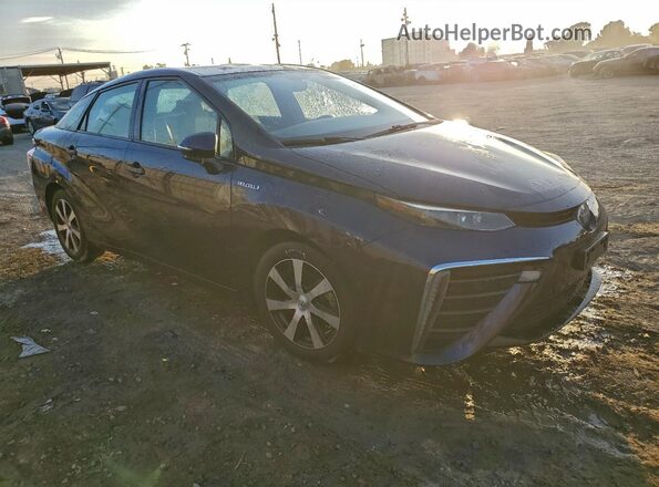 JTDBVRBD8JA004792 2018 TOYOTA MIRAI Blue Դիմացի տեսք