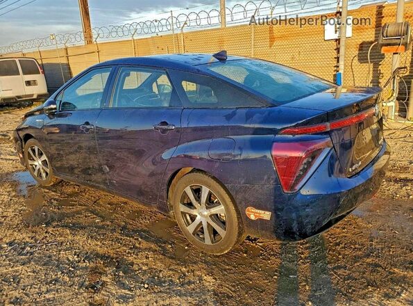 JTDBVRBD8JA004792 2018 TOYOTA MIRAI Blue Հետևի աջ