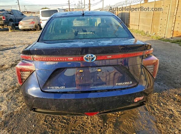 JTDBVRBD8JA004792 2018 TOYOTA MIRAI Blue Սալոնի դիմացի տեսք