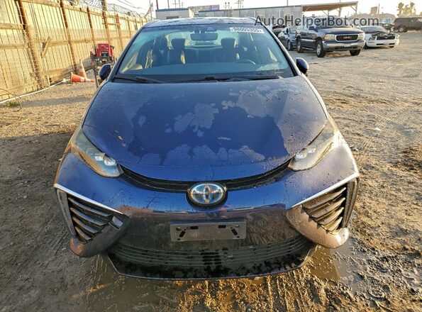JTDBVRBD8JA004792 2018 TOYOTA MIRAI Blue Հետևի տեսք