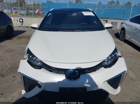 JTDBVRBD8JA005005 2018 TOYOTA MIRAI White Вид щитка приладів