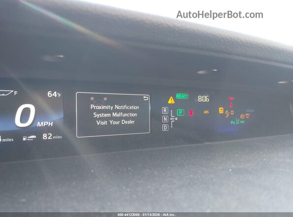 JTDBVRBD9HA002902 2017 TOYOTA MIRAI Silver Rear seats view