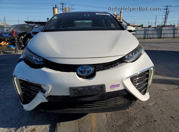 JTDBVRBDXJA005166 2018 TOYOTA MIRAI White Вид спереду
