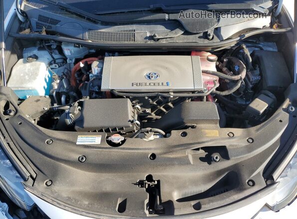 JTDBVRBDXJA005166 2018 TOYOTA MIRAI White Вид задньої частини салону