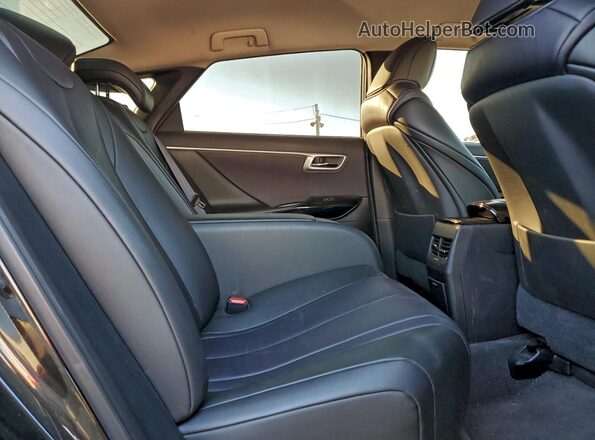 JTDBVRBDXLA008068 2020 TOYOTA MIRAI Black Вид задніх сидінь