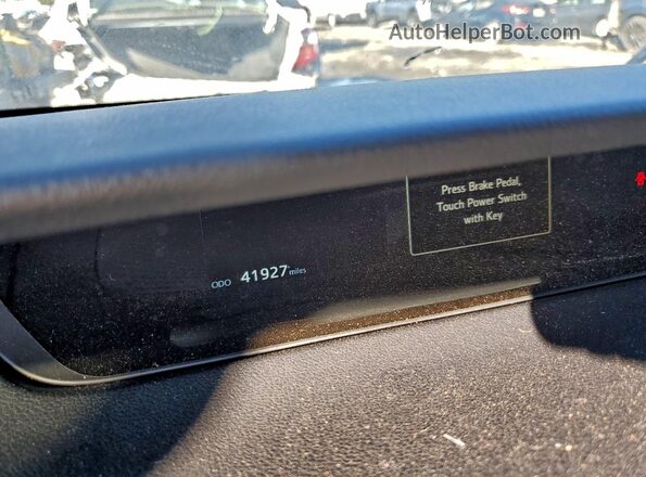 JTDBVRBDXLA008068 2020 TOYOTA MIRAI Black Вид щитка приладів