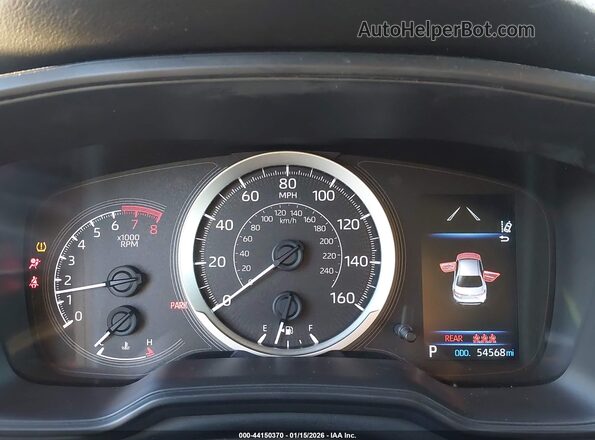 JTDEPMAE9NJ222086 2022 TOYOTA LL Серый Вид задних сидений