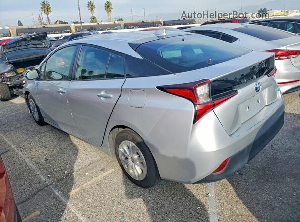 JTDKAMFU1M3131952 2021 TOYOTA PRIUS Бирюзовый Задняя левая четверть