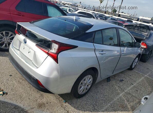 JTDKAMFU1M3131952 2021 TOYOTA PRIUS Бирюзовый Задняя правая четверть