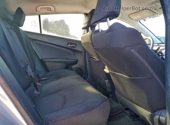 JTDKAMFU1M3131952 2021 TOYOTA PRIUS Бирюзовый Вид задних сидений