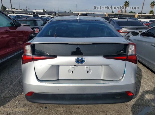 JTDKAMFU1M3131952 2021 TOYOTA PRIUS Бирюзовый Вид сзади