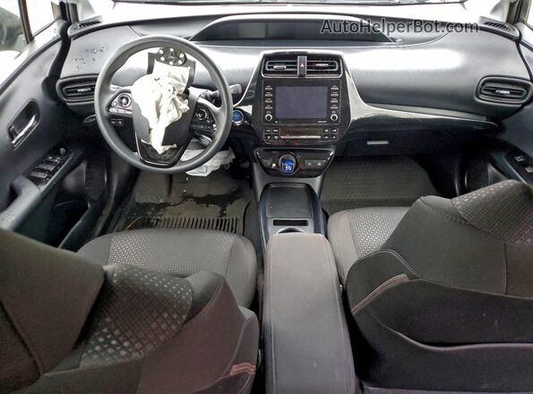 JTDKAMFU1M3152574 2021 TOYOTA PRIUS Gray 