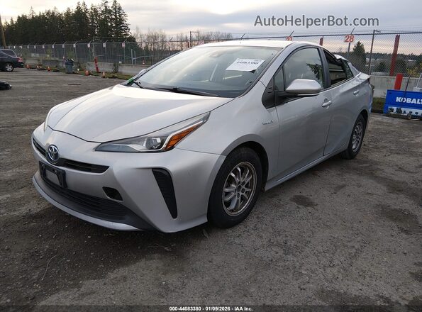 JTDKAMFU1N3159977 2022 TOYOTA PRIUS Серебряный Передняя левая четверть