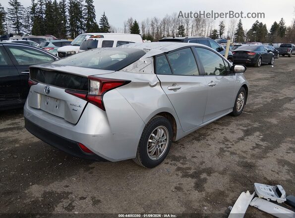 JTDKAMFU1N3159977 2022 TOYOTA PRIUS Серебряный Задняя правая четверть