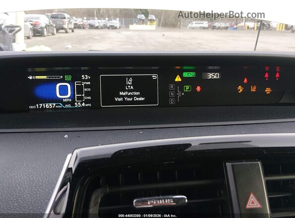 JTDKAMFU1N3159977 2022 TOYOTA PRIUS Серебряный Вид задних сидений