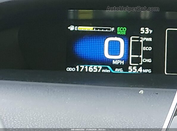 JTDKAMFU1N3159977 2022 TOYOTA PRIUS Серебряный 