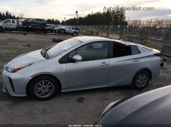 JTDKAMFU1N3159977 2022 TOYOTA PRIUS Серебряный 