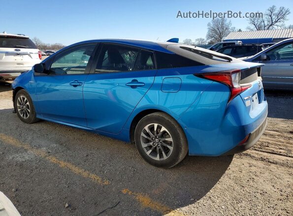 JTDKAMFU1N3187990 2022 TOYOTA PRIUS Blue უკანა მარცხენა