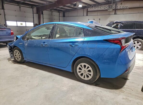 JTDKAMFU2M3135752 2021 TOYOTA PRIUS Синий Задняя левая четверть