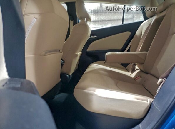 JTDKAMFU2M3135752 2021 TOYOTA PRIUS Синий Вид задних сидений