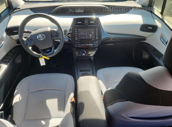 JTDKAMFU2N3163665 2022 TOYOTA PRIUS Серый Вид панели приборов
