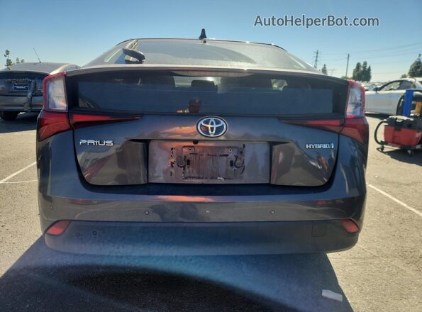 JTDKAMFU2N3163665 2022 TOYOTA PRIUS Серый Вид сзади
