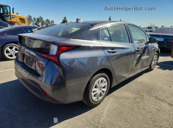 JTDKAMFU2N3163665 2022 TOYOTA PRIUS Серый Задняя правая четверть