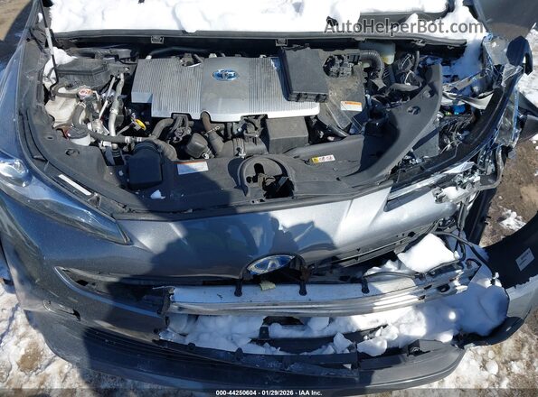 JTDKAMFU2N3173581 2022 TOYOTA LE Gray Հետևի տեսք